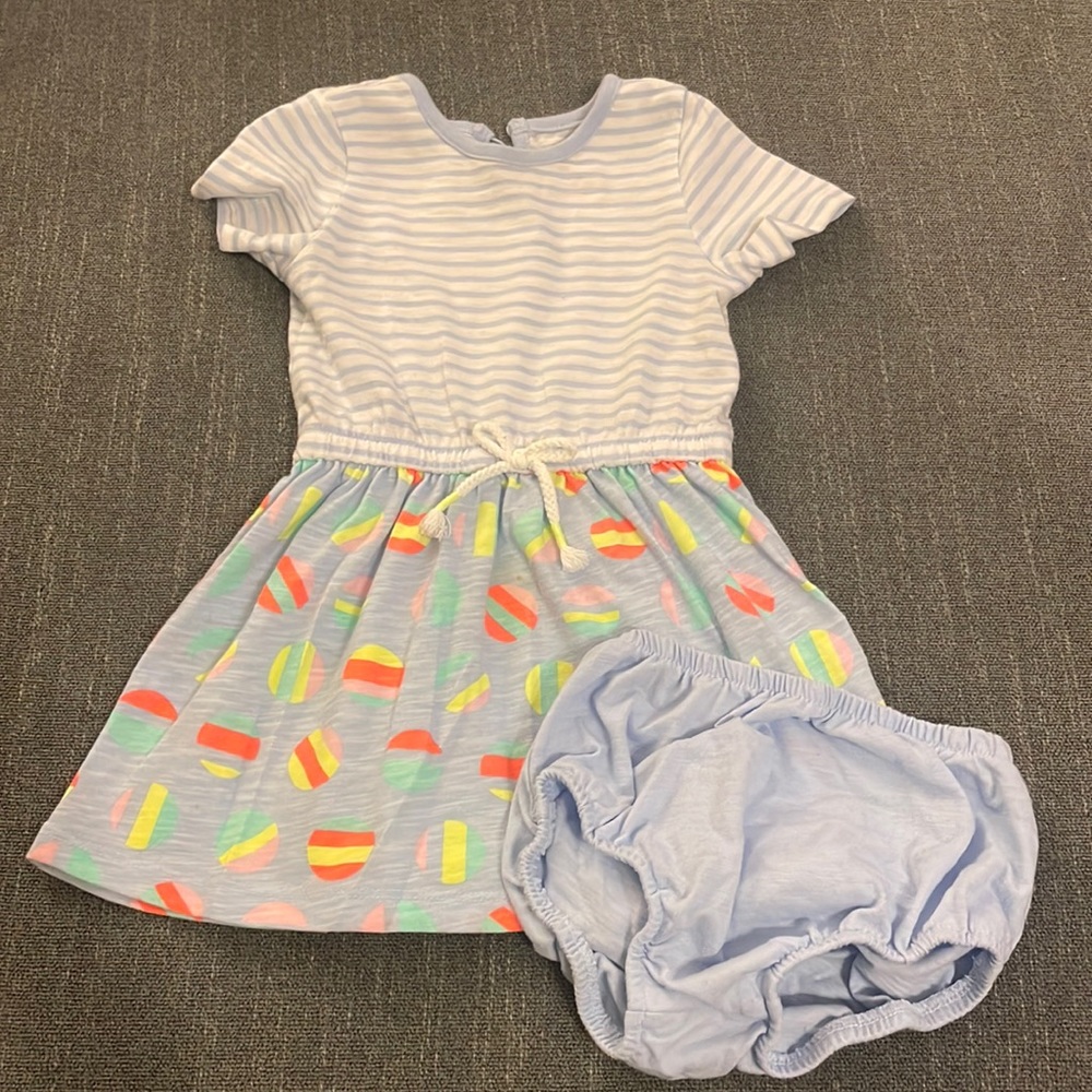 Girl’s 2pc dress & bloomers